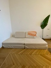 Divano coprimaterass marca usato  Milano