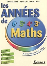 Annees college maths d'occasion  France