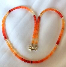 Feueropal kette 925er gebraucht kaufen  Heiligenhaus