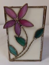 Stained glass vase for sale  Iola