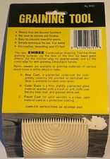 Embee combination graining for sale  White City