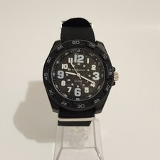 Armadura de pulso US Marine Corps C42 relógio de quartzo preto com pulseira de náilon novo comprar usado  Enviando para Brazil