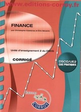 Finance corrige dscg d'occasion  France