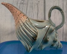 Bule de reposição Hull Ebb Tide Conch Shell sem tampa rosa azul ouro detalhes P-14 comprar usado  Enviando para Brazil