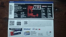 Biglietti vasco rossi usato  Sale Marasino