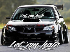 Let hate decal for sale  Willits