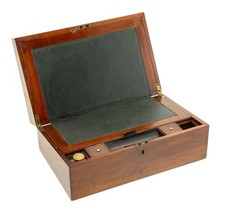 Antique mahogany writing for sale  BRISTOL