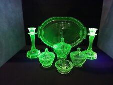 Conjunto de penteadeira Walther vidro urânio (Atlantik) comprar usado  Enviando para Brazil