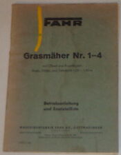 Betriebsanleitung teilekatalog gebraucht kaufen  Jever