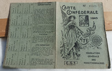 Carte confédérale syndicat d'occasion  Béziers