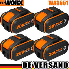 4X 8,0AH do Worx 20V Akumulator litowo-jonowy WA3553 WA3551.1 WA3572 WA3550 8AH Bateria, używany na sprzedaż  Wysyłka do Poland
