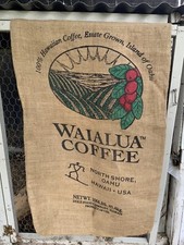 Waialua burlap hawaiian for sale  Sandy