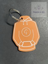 Parkrun apricot keyring for sale  LANARK