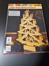 Led holz weihnachtsbaum gebraucht kaufen  Frohburg