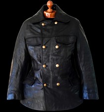 ww2 german leather coat for sale  THETFORD
