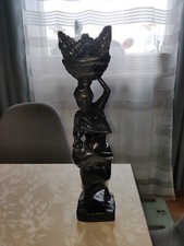Afrikanische skulptur ebenholz gebraucht kaufen  Halle