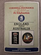 England australia official for sale  CAMBRIDGE