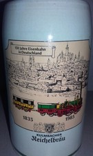 Bierkrug 150 eisenbahn gebraucht kaufen  Hof