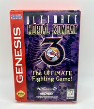 Ultimate Mortal Kombat 3 (Sega Genesis, Midway, 1996) Completo com Manual - Testado comprar usado Ultimate Mortal Kombat 3 (Sega Genesis, Midway, 1996) Completo com Manual - Testado comprar usado  Enviando para Brazil