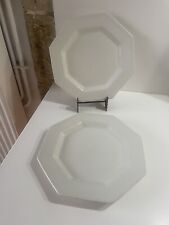 Assiettes plates vintage d'occasion  Saint-Georges-de-Reneins