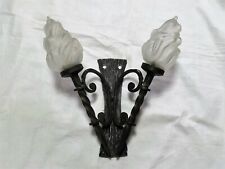 Große wandlampe schmiedeeisen gebraucht kaufen  Karlsruhe