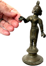 Antique bronze deity for sale  HAMPTON