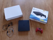 Ps4 slim black gebraucht kaufen  Stutensee