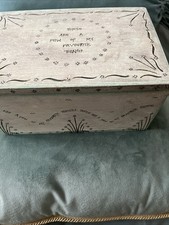 Vintage wooden keepsake for sale  PONTYPRIDD