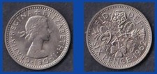 1962 sixpence for sale 1962 sixpence for sale CANTERBURY