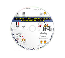 Lessons in Electric Circuits, AC and DC, 6 Volume Electronics Study Books CD C03, usado comprar usado  Enviando para Brazil