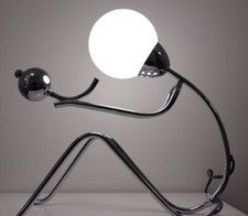 Lampe,luminaire ,Vintage  ,Opaline ,Metal Chromée  ,Deco,art Déco comprar usado Lampe,luminaire ,Vintage  ,Opaline ,Metal Chromée  ,Deco,art Déco comprar usado  Enviando para Brazil