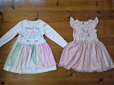 Girls unicorn dress for sale  BUCKFASTLEIGH