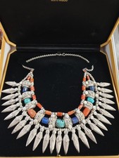 Collana argento corallo usato  Oleggio
