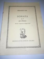 Fernando sor sonata usato  Salerno