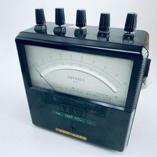 YOKOGAWA Tipo 2013 Amperímetro de CA Portátil Escala de Hierro Móvil 0 - 5 A con Estuche segunda mano  Embacar hacia Mexico