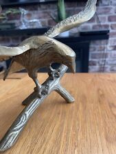Vintage large brass for sale  CHESTERFIELD