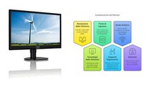 Monitor philips 231s4qcb usato  Palermo