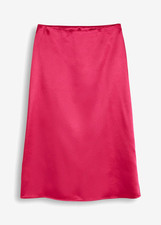 Satin rock dunkelpink gebraucht kaufen  Deutschland