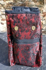 Sac satin rouge d'occasion  Les Ponts-de-Cé