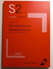 Behördliche assessorklausur t gebraucht kaufen Behördliche assessorklausur t gebraucht kaufen  Bremen