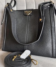 Prada black bag for sale  LUTON