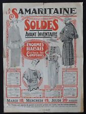 Catalogue samaritaine soldes d'occasion  Nantes-