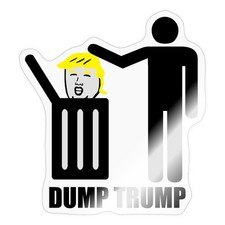 Dump trump mülleimer gebraucht kaufen  Leipzig