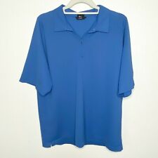 Nike Golf Blue 1/4 Zip Krótki rękaw Golf Polo - Rozmiar męski Large na sprzedaż  Wysyłka do Poland