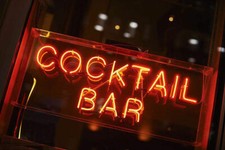 Cocktail bar red for sale  USA