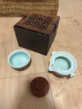 Japanische teekanne glasiert gebraucht kaufen  Bingen