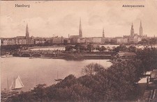 Germany hamburg alsterpanorama usato  Roma