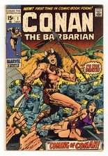 Conan the Barbarian #1 Muito bom estado 4.0 1970 1º aplicativo. Conan comprar usado  Enviando para Brazil
