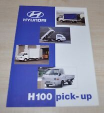 Usado, Hyundai H100 Pick-up MiniBus Van Comercial Folheto Coreano Prospekt Bélgica comprar usado  Enviando para Brazil
