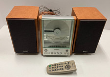 Sistema estéreo Sony CMT-EX1 rádio hi-fi CD player com controle remoto liga MB comprar usado  Enviando para Brazil